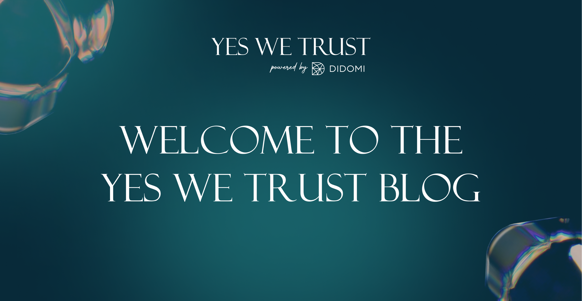 YWT welcome to the yes we trust blog