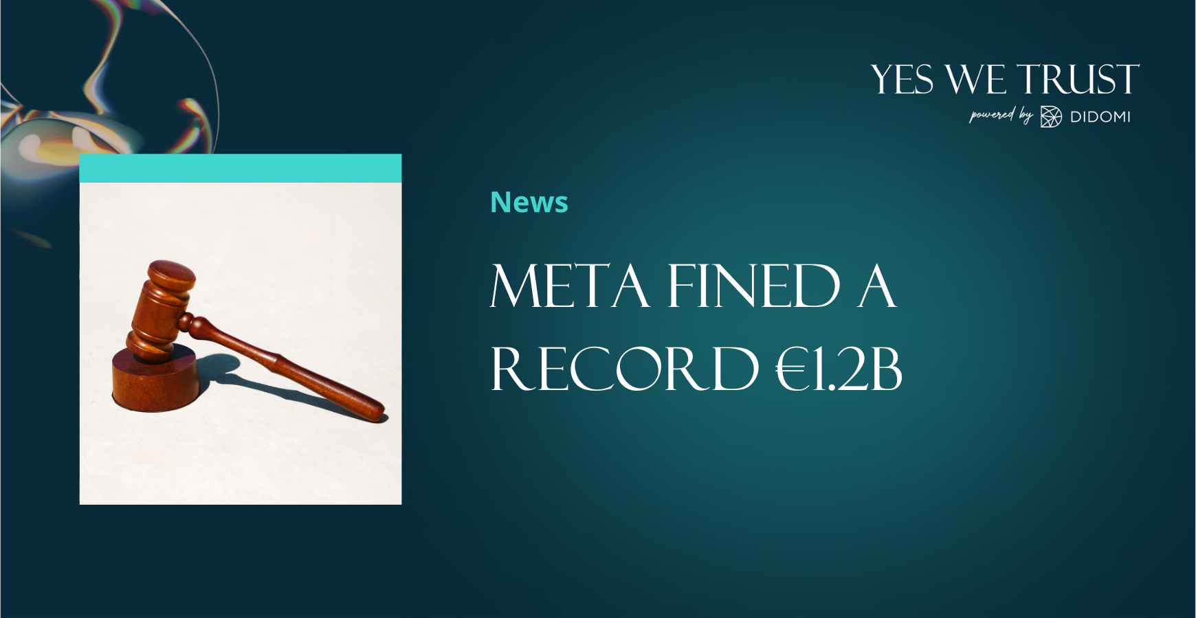 Meta fined a record €1.2B